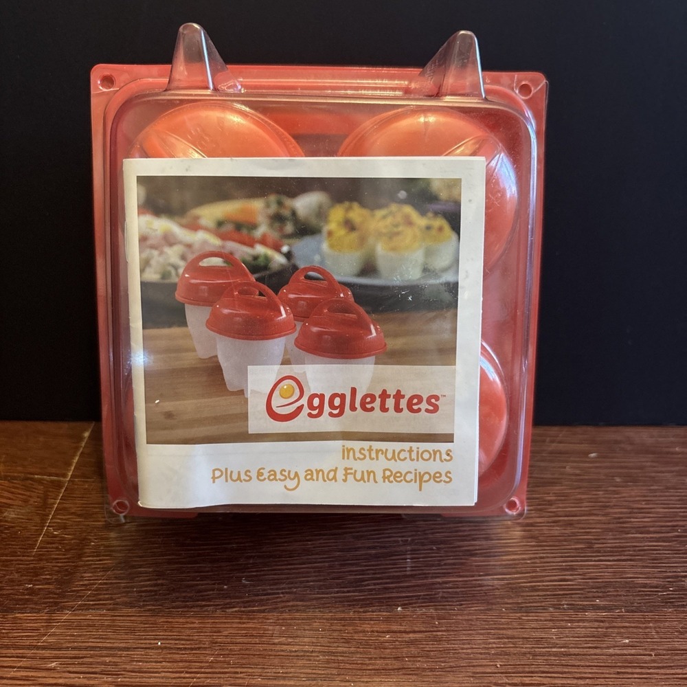 Egglettes Egg Cooker Hard Boiled Egg Pods As Seen on TV - New